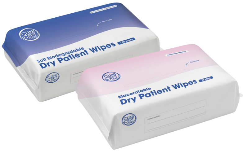 dry patient wipes