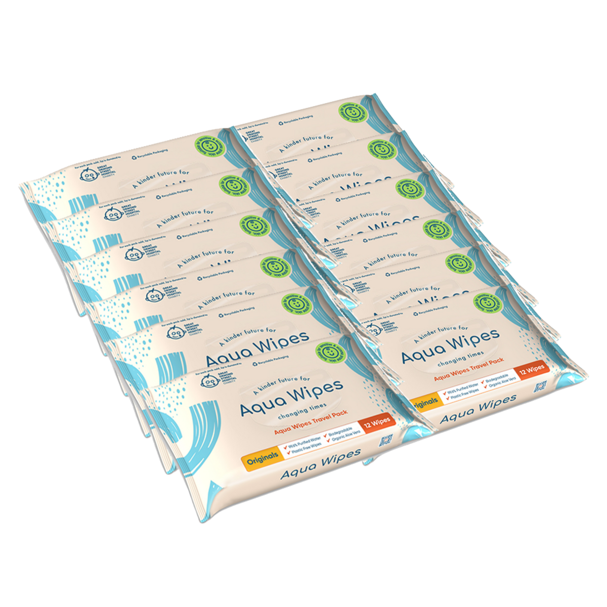 Aqua Wipes Travel Packs