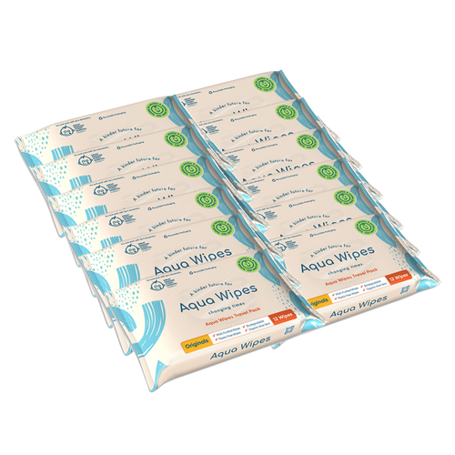 Aqua Wipes Travel Packs