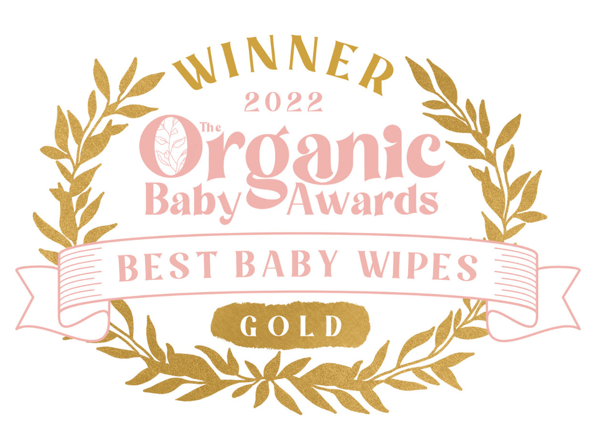 Organic Baby Awards 2022 winner – Gold, Best Baby Wipes