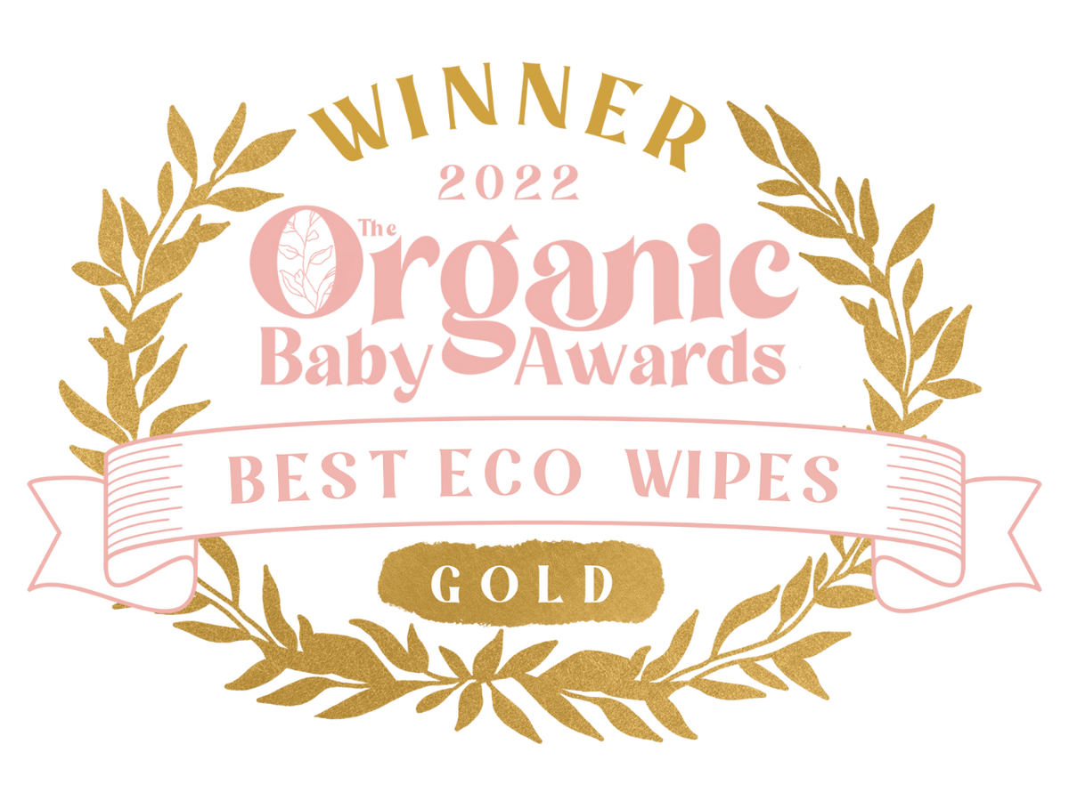 Organic Baby Awards 2022 winner – Gold, Best Eco Wipes