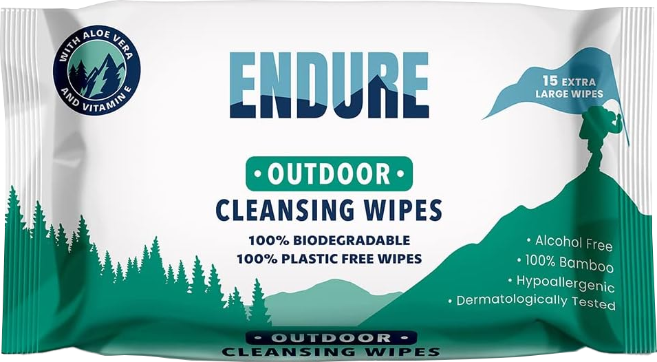 outdoor cleansing wipes pack